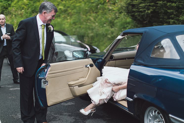 Donegal wedding photographer - irish wedding - woods portraits - Lake House hotel - mercedes wedding - vintage dress 0032 T + F | Lake House Hotel | Donegal wedding photography 32