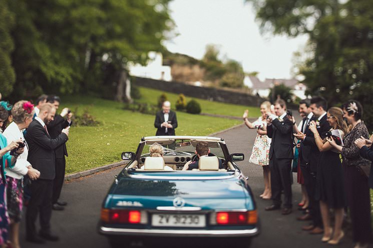 Donegal wedding photographer - irish wedding - woods portraits - Lake House hotel - mercedes wedding - vintage dress 0050 T + F | Lake House Hotel | Donegal wedding photography 50