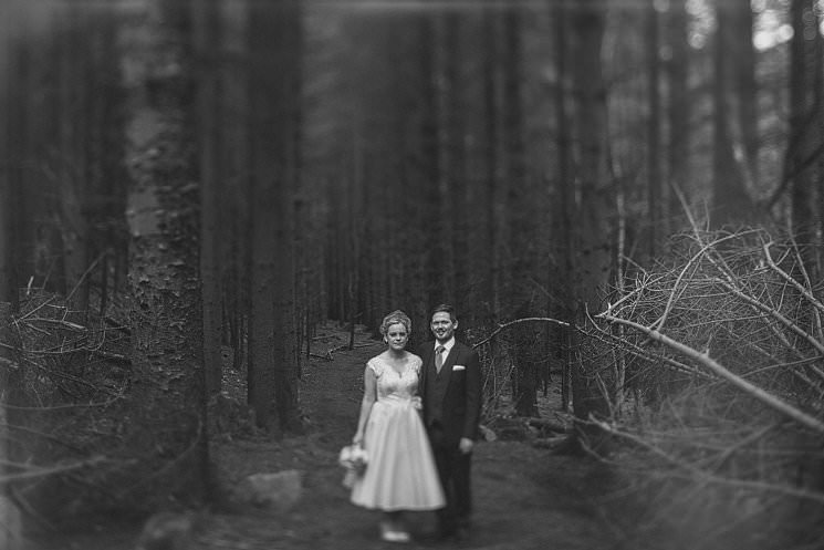 Donegal wedding photographer - irish wedding - woods portraits - Lake House hotel - mercedes wedding - vintage dress 0063 T + F | Lake House Hotel | Donegal wedding photography 63