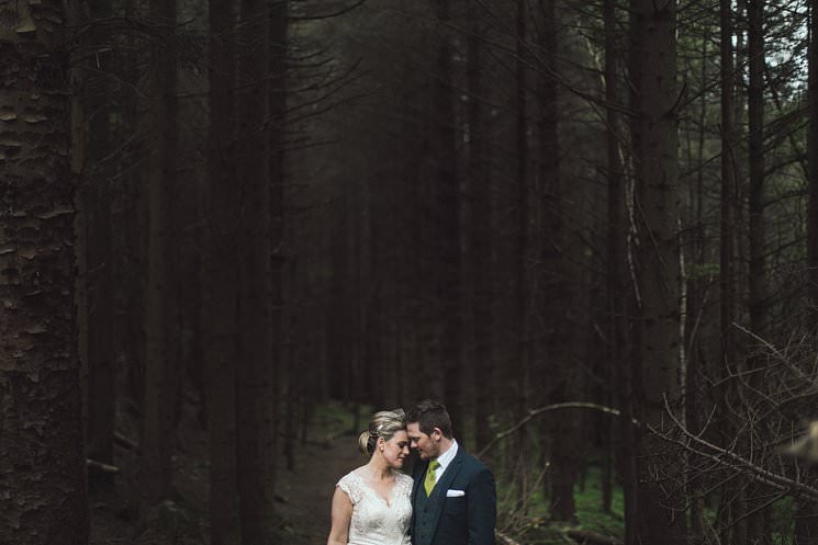 Donegal wedding photographer - irish wedding - woods portraits - Lake House hotel - mercedes wedding - vintage dress 0064 T + F | Lake House Hotel | Donegal wedding photography 64