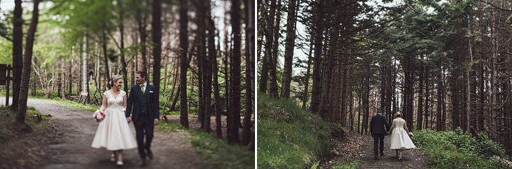 Donegal wedding photographer - irish wedding - woods portraits - Lake House hotel - mercedes wedding - vintage dress 0065 T + F | Lake House Hotel | Donegal wedding photography 65