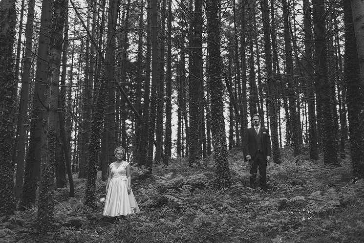 Donegal wedding photographer - irish wedding - woods portraits - Lake House hotel - mercedes wedding - vintage dress 0066 T + F | Lake House Hotel | Donegal wedding photography 66