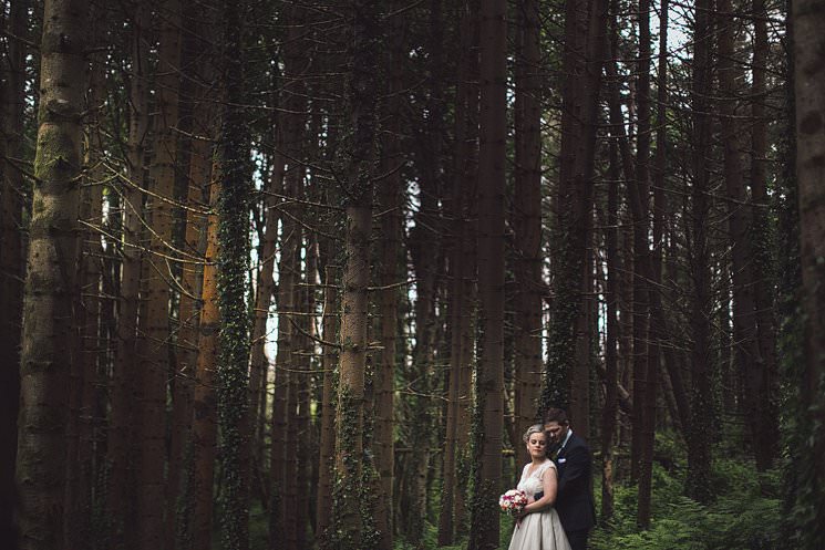 Donegal wedding photographer - irish wedding - woods portraits - Lake House hotel - mercedes wedding - vintage dress 0070 T + F | Lake House Hotel | Donegal wedding photography 70