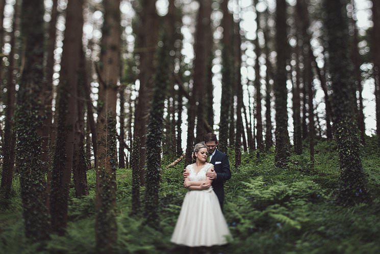 Donegal wedding photographer - irish wedding - woods portraits - Lake House hotel - mercedes wedding - vintage dress 0071 T + F | Lake House Hotel | Donegal wedding photography 71