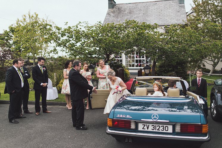 Donegal wedding photographer - irish wedding - woods portraits - Lake House hotel - mercedes wedding - vintage dress 0073 T + F | Lake House Hotel | Donegal wedding photography 73