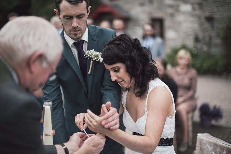 Barnabrow wedding - outdoor civil alternative wedding - unique laid back irish wedding photography - laterns sparkles cork weddings 0064 S+P | Barnabrow House | outdoor wedding ceremony | Cork humanist wedding 62