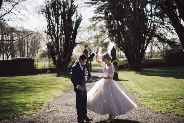bebenca weddings - tankardstown wedding photographer - top irish modern venue -vintage dress 0066
